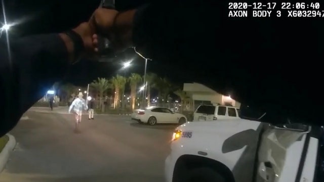 Intense body camera shows man shot after charging at Daytona Beach officers