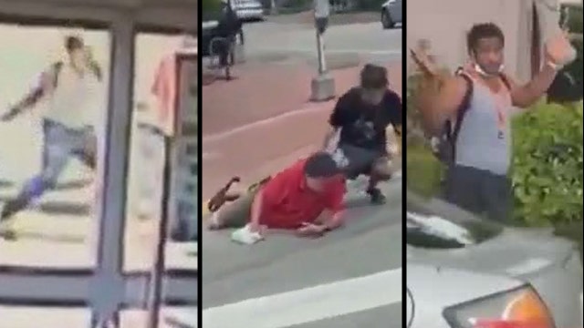 Florida police search for man seen on video punching 70-year-old man