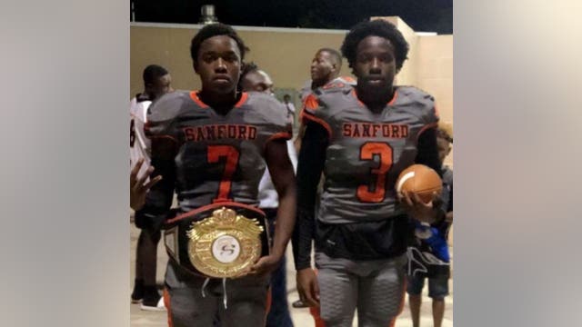 FOX 35 EXCLUSIVE: High school football player helps win state championship hours after his mother died