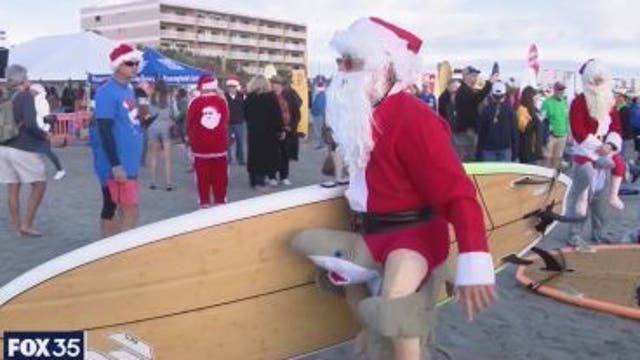 Florida's 'Surfing Santas' founder wants to send toy into space