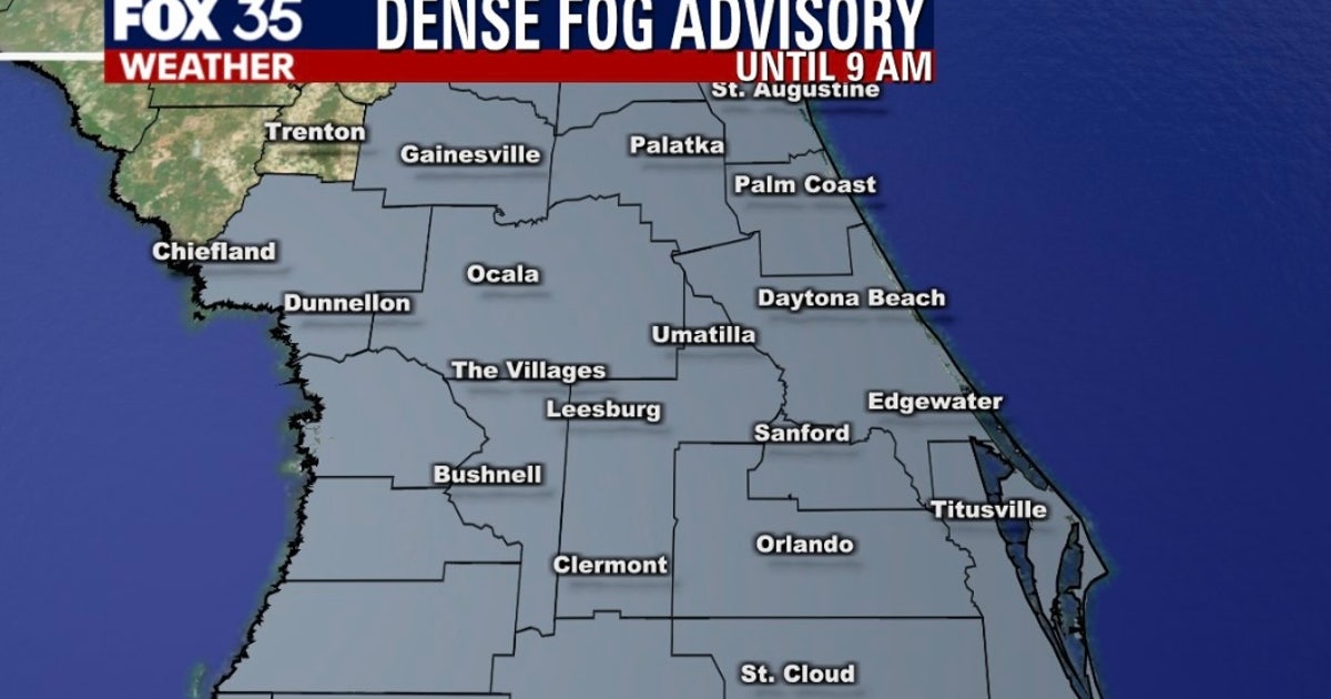 Dense Fog Advisory expires for Central Florida | FOX 51 Gainesville