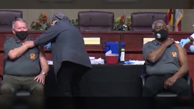 Florida politicians lead the way by getting COVID-19 vaccine