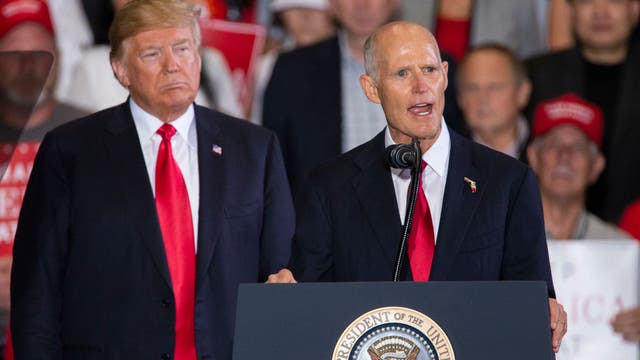 Sen. Rick Scott urging President Trump to attend inauguration
