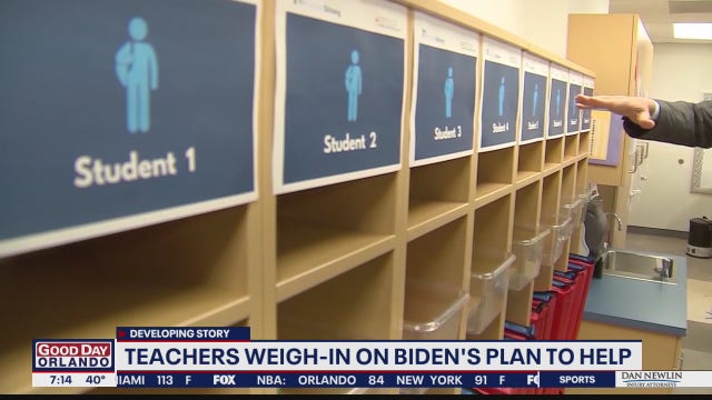 Teachers weigh in on Biden's 'American Rescue Plan'