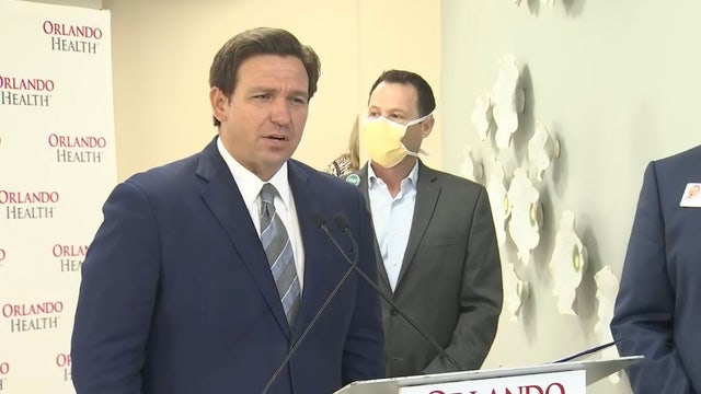 Gov. Ron DeSantis looks to step up COVID-19 vaccinations in Florida