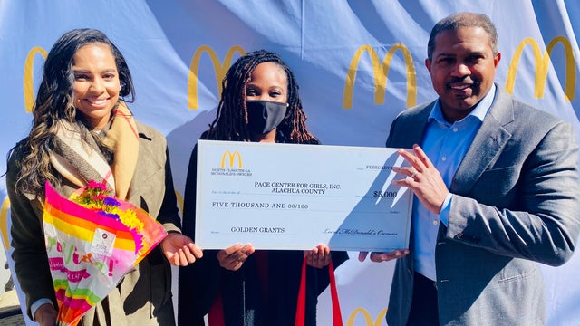 Gainesville organization awarded McDonald's Golden Grant