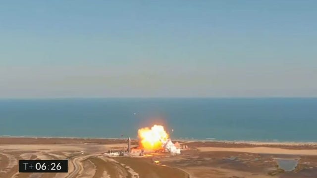 SpaceX Starship SN9 meets same fiery fate as predecessor