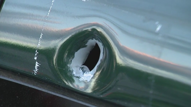 Couple's truck struck by bullet while traveling on I-4