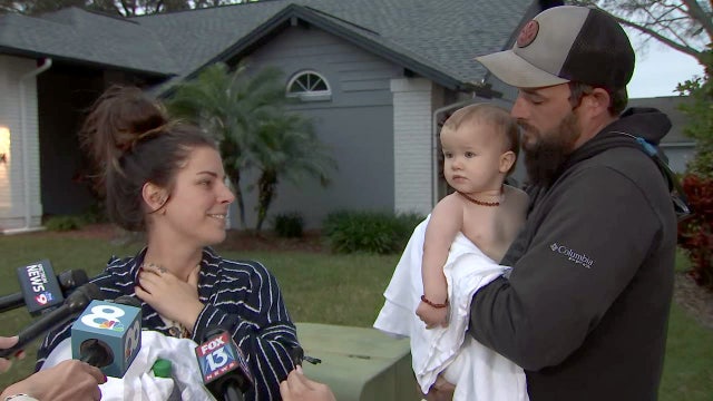 Valrico baby found safe after SUV stolen; suspect still on the run