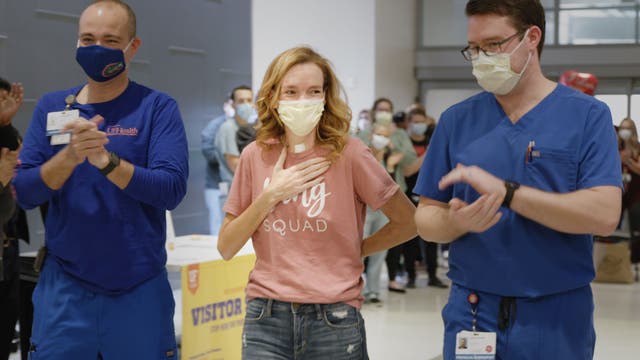 COVID-19 survivor receives double lung transplant at UF Health