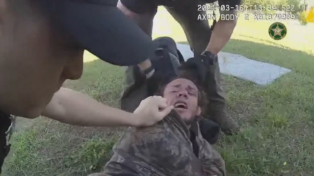 Sheriff: Fugitive pulls gun on deputy, chokes and bites K-9