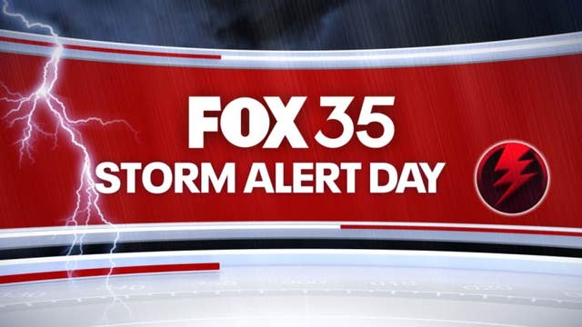 FOX 35 Storm Alert Day Thursday: Severe storms, strong wind leave behind damage
