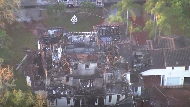 Massive fire breaks out at Windermere home of former Rep. Alan Grayson
