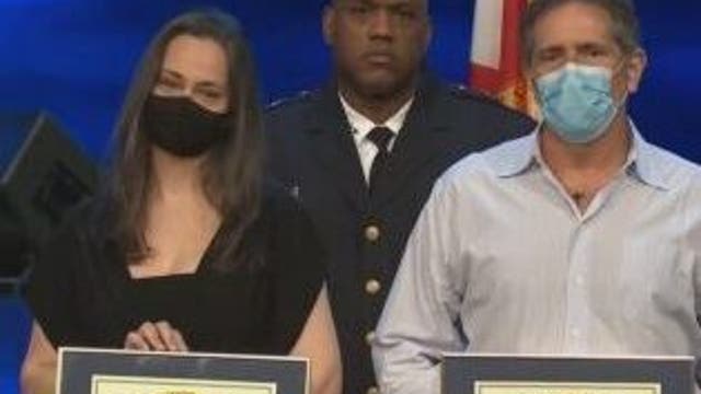 Orlando restaurant worker given award for saving boy from possible abuse