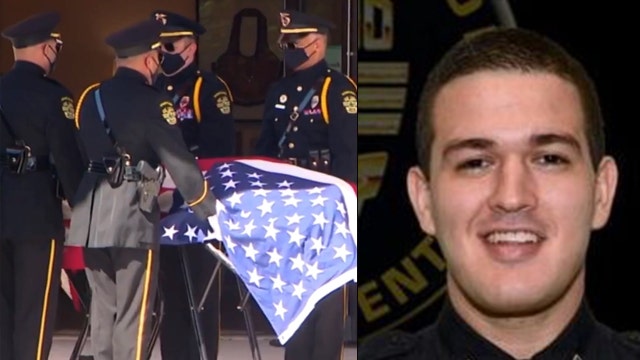 An emotional goodbye to a beloved Orlando Police Officer