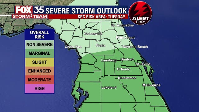 FOX 35 Storm Alert Day: After lull, another round of storms expected Tuesday