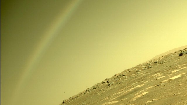 Did the Perseverance rover spot a rainbow on Mars? NASA explains