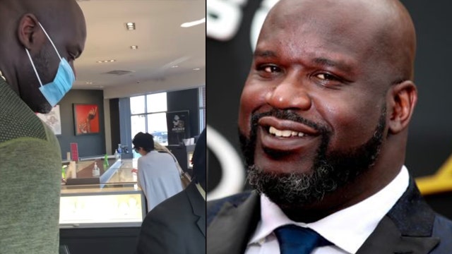 'Just trying to make people smile': Shaq pays for stranger's engagement ring