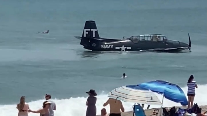 WATCH: Plane goes down during Cocoa Beach Air Show, lands in ocean - Vimarsana News