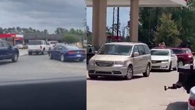 Massive lines build across Central Florida as people fill up on gas