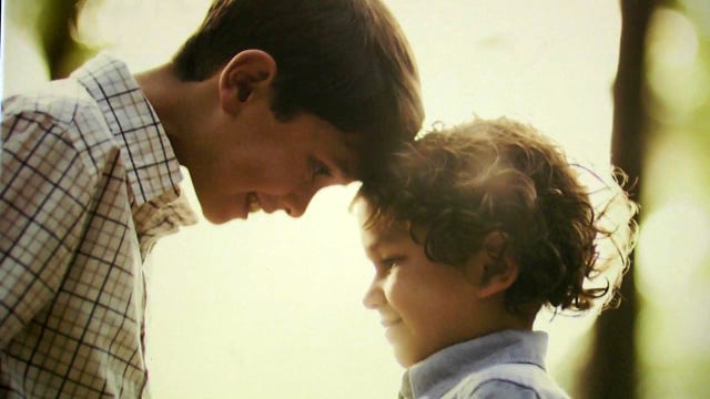 Memorial service for Rex and Brody Reinhart