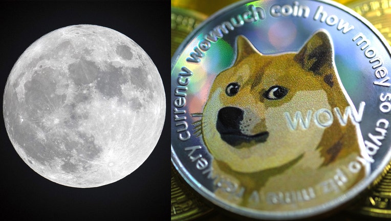 GETTY dogecoin moon 051021