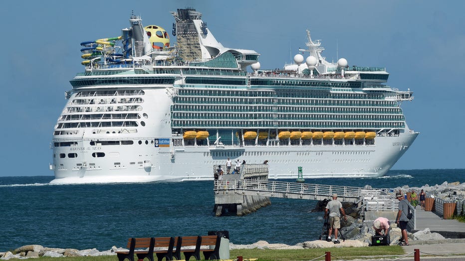 Royal Caribbean's Mariner of the Seas departs from Port