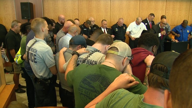 Community rallies around Daytona Beach officer shot in the line of duty