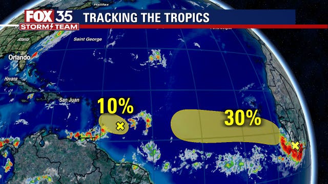 Tropical wave shows potential for development, forecasters say