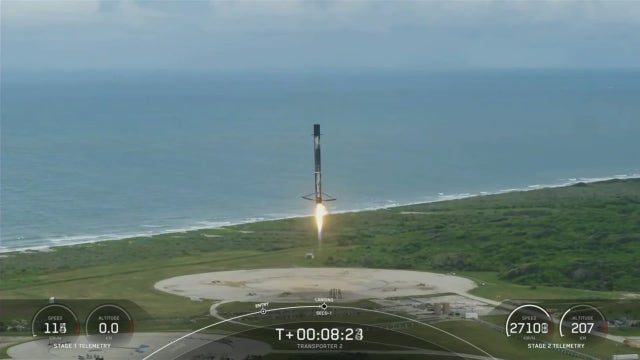 SpaceX launches 88 satellites as part of Transporter-2 Mission