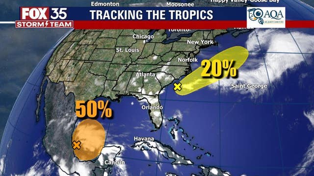 2nd system being monitored for development, forecasters say
