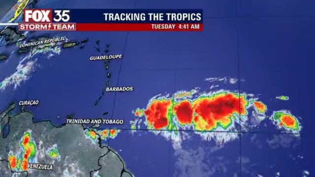 NHC: Forecasters continue to monitor tropical wave in Atlantic