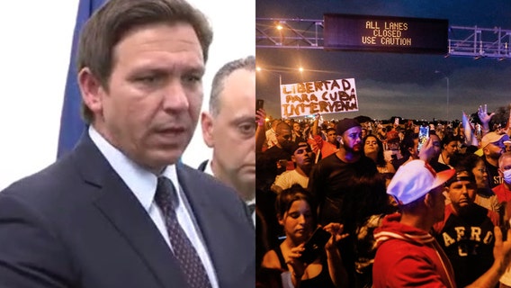 'It's dangerous': DeSantis tells protesters to stop shutting down roads