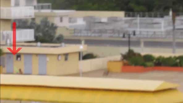 VIDEO: Winds from Elsa send chair flying off Florida balcony, nearly hits woman