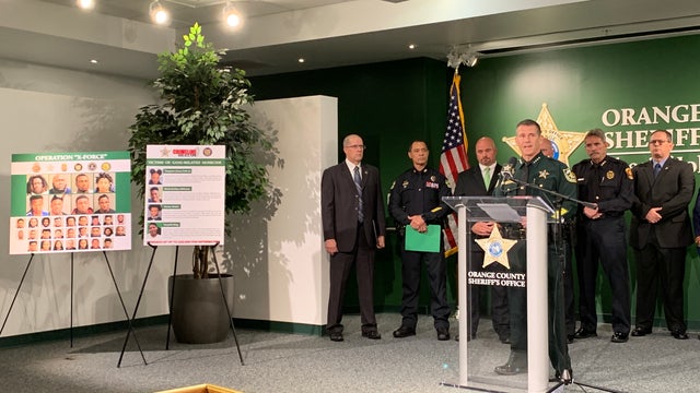 Law enforcement arrests dozens of local gang members