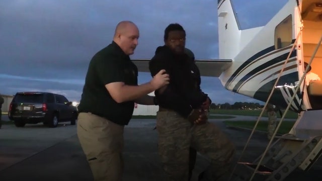 VIDEO: Deputies walk man accused of shooting Daytona Beach officer to jail