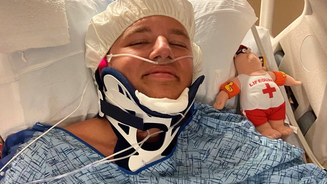 ‘He’s smiling:’ Teenage Flagler Beach lifeguard injured in ‘freak accident’