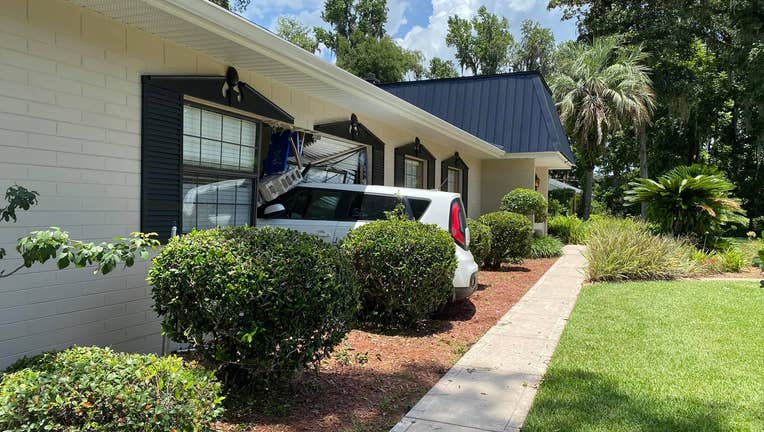 Ocala Car into House 2
