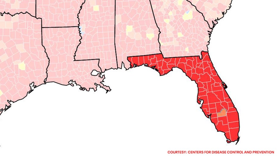 CDC FLORIDA INFECTIONS