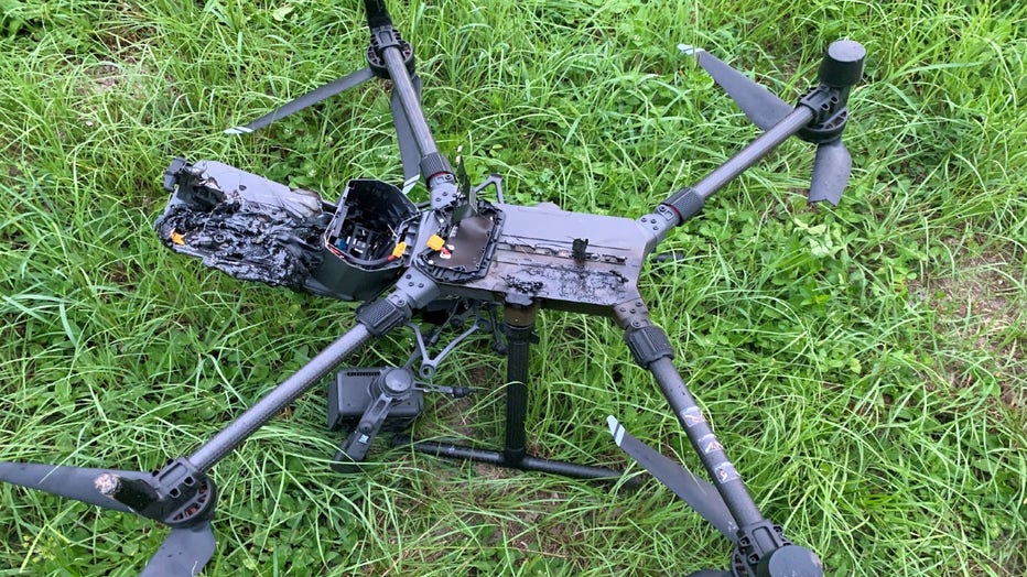 lake county sheriff drone shot down