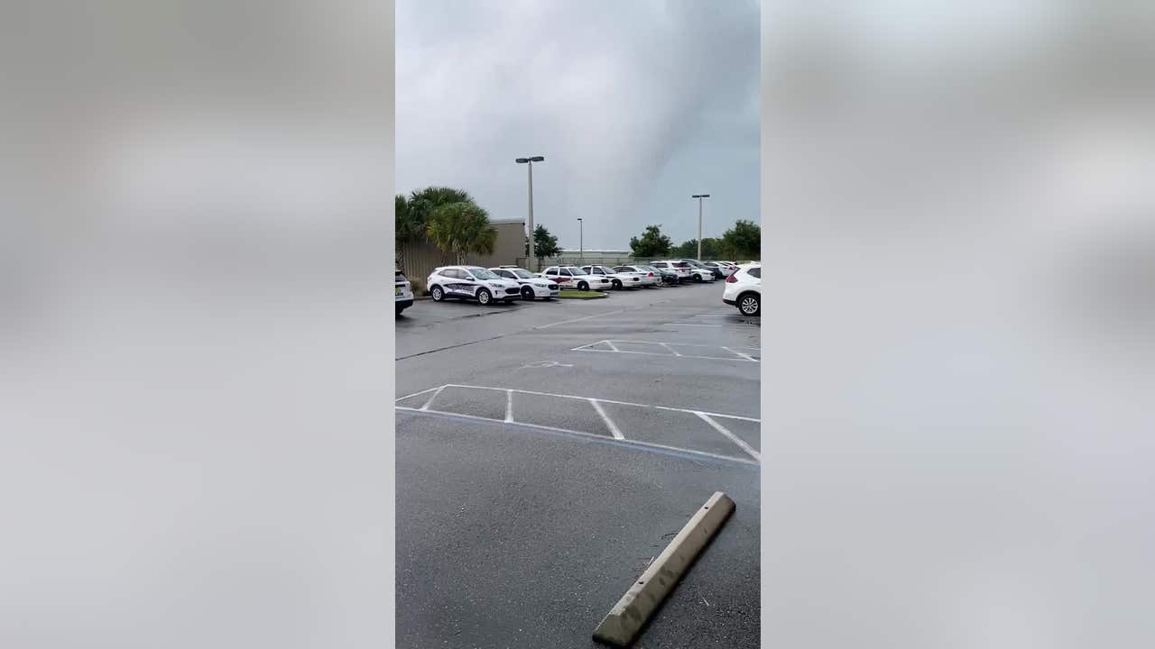 Possible tornado spotted in New Smyrna Beach
