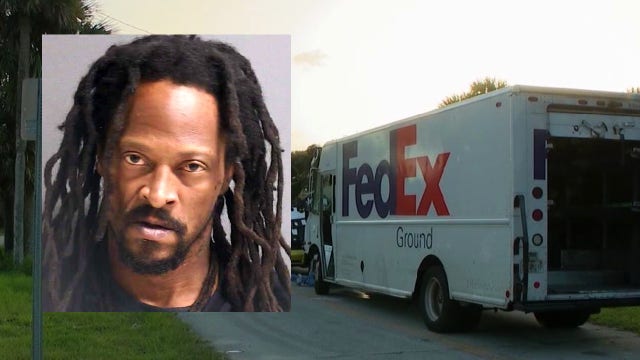 Police ID man accused of stealing FedEx truck in Daytona Beach
