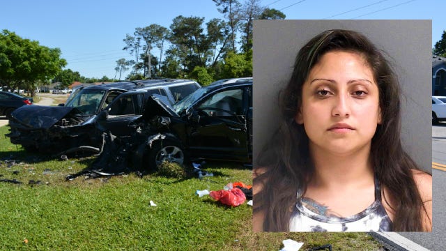 Deputies: Florida woman arrested in crash that left 4-year-old paralyzed