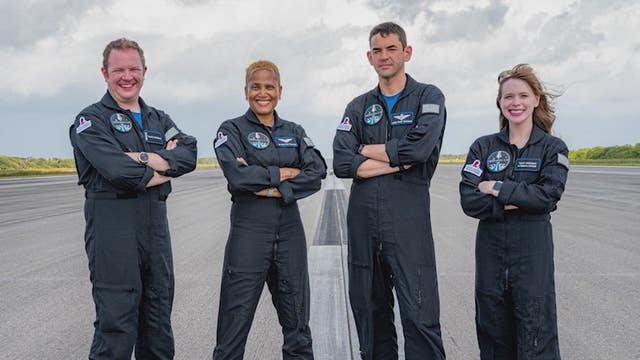 SpaceX announces liftoff time for first all-civilian spaceflight Inspiration4