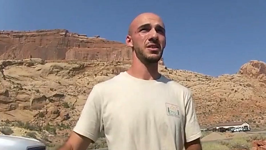 brian laundrie body camera screenshot