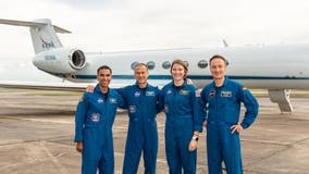 SpaceX Crew-3 astronauts arrive at Kennedy Space Center