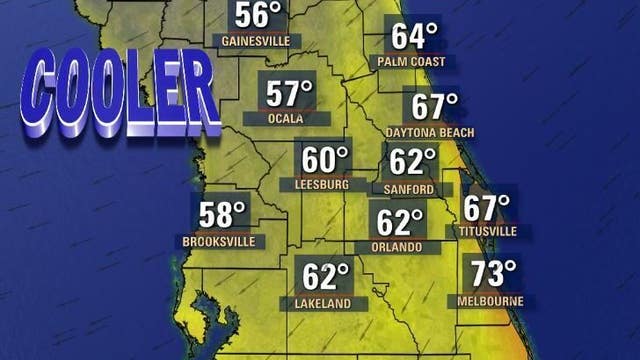 TIMELINE: Here's when Central Florida's next cold front arrives