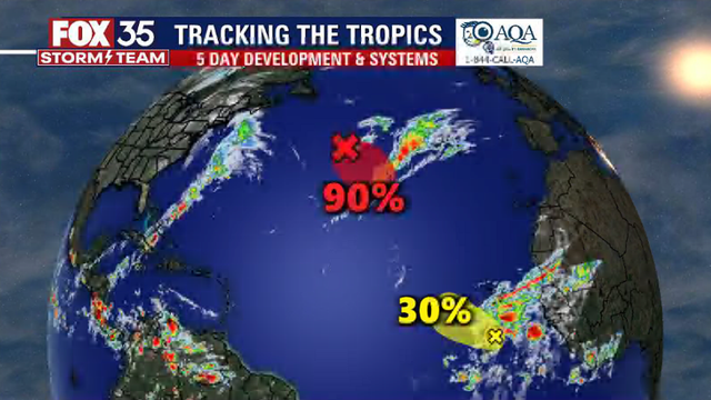 Forecasters monitoring 2 systems as end of hurricane season nears