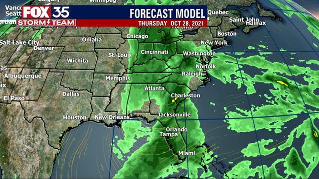 Quiet Central Florida weather could trend more active as Halloween nears