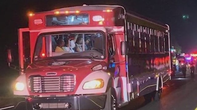 AmbuBus responds to 15-car pile-up in Seminole County